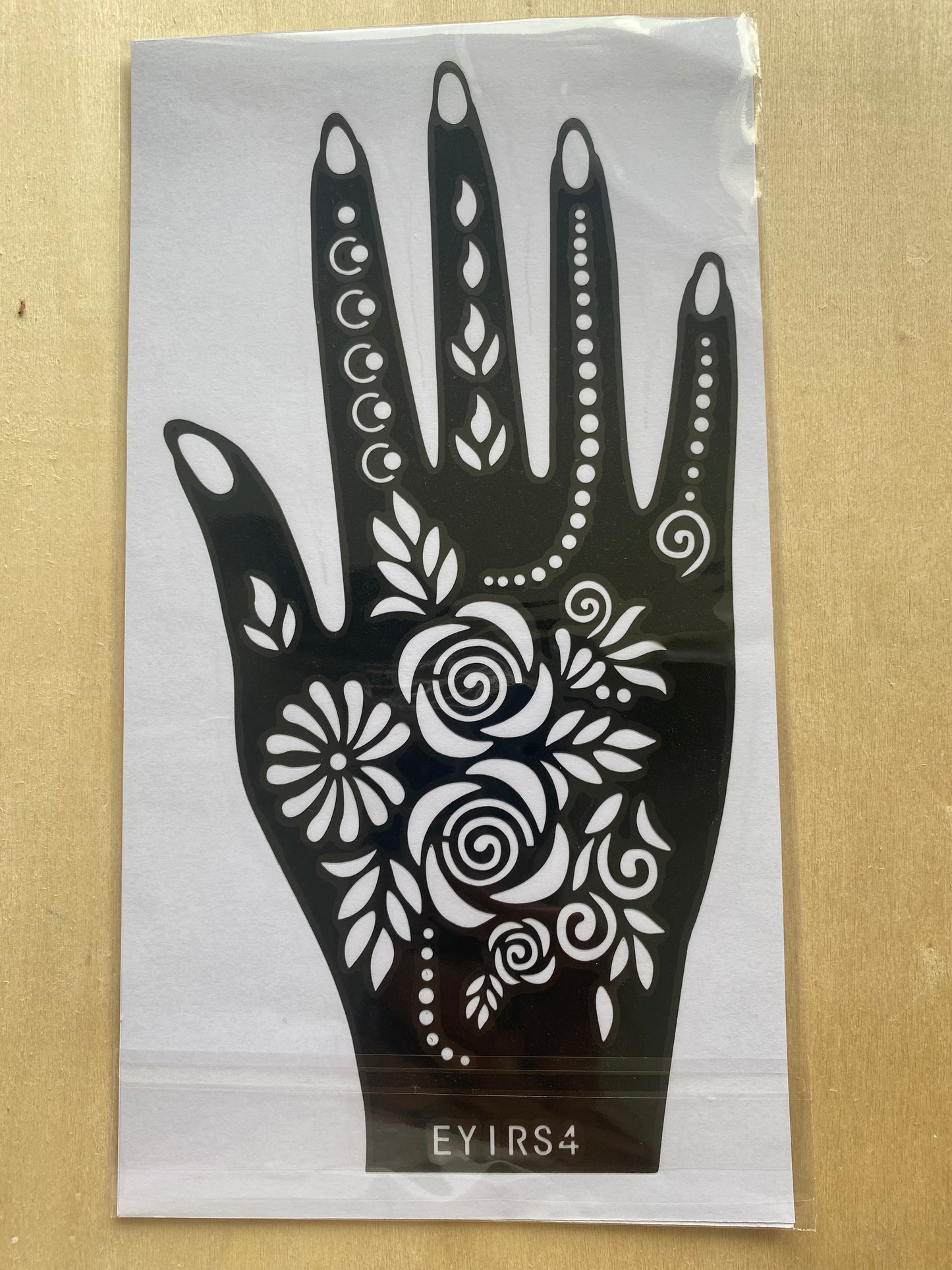 Henna stencils/ Mehndi templates easy to use