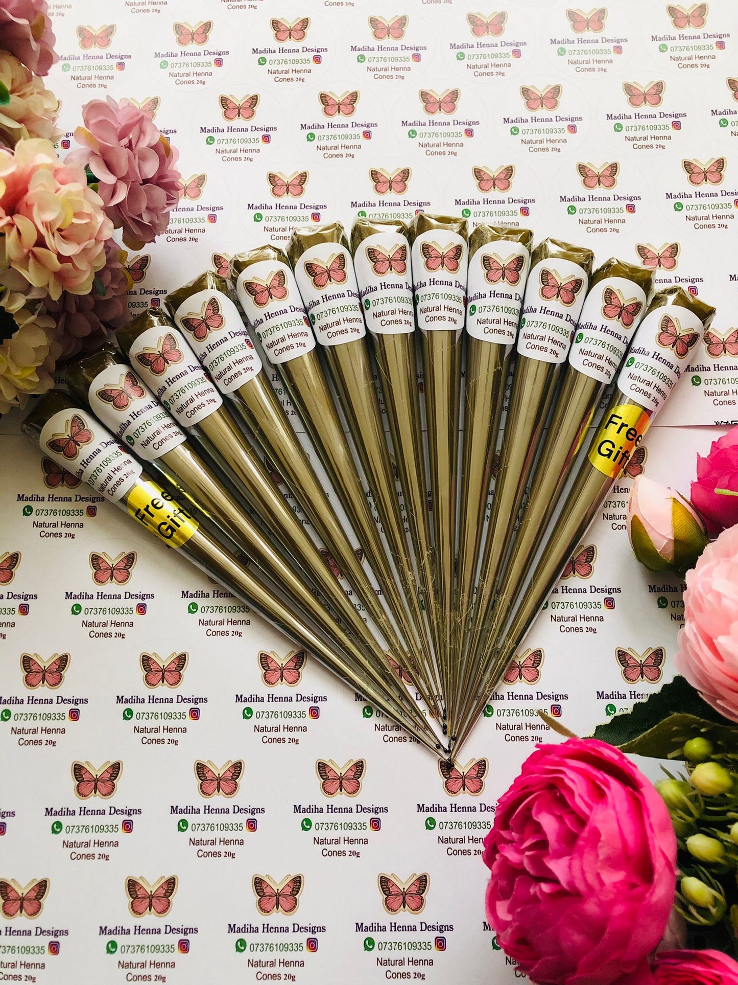 20+5 FREE Midi Natural cones (15/16g)