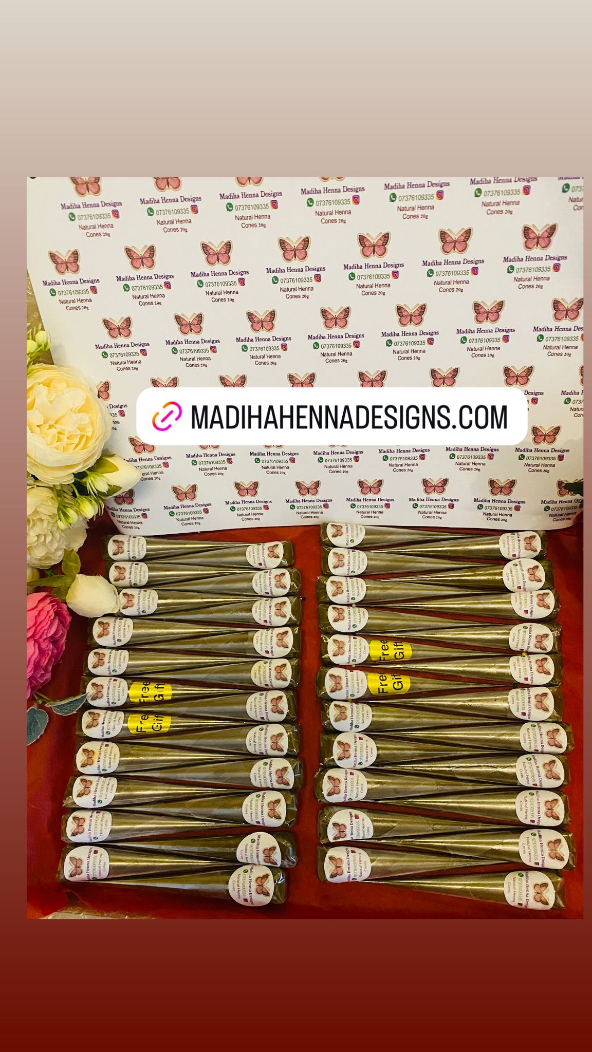 10+2 FREE Midi Natural cones (15/16g)